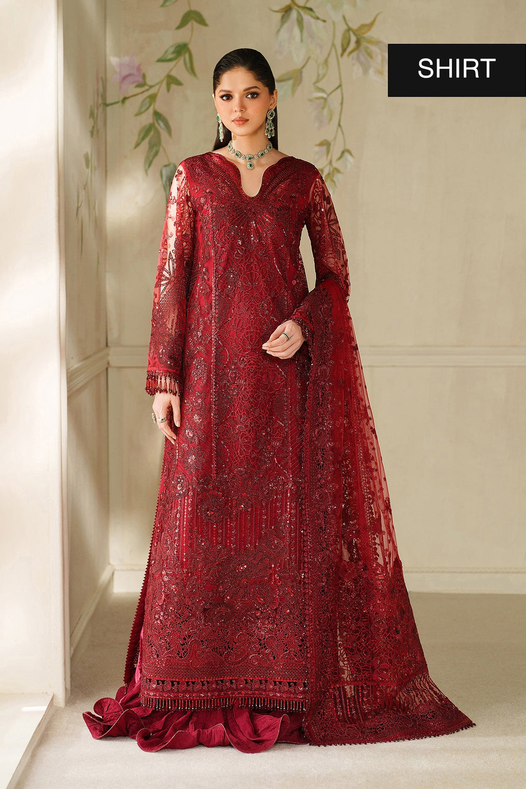 Baroque | EMBROIDERED NET | CH14-01