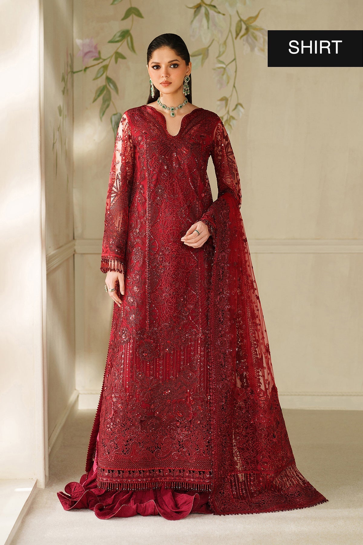 Baroque | EMBROIDERED NET | CH14-01