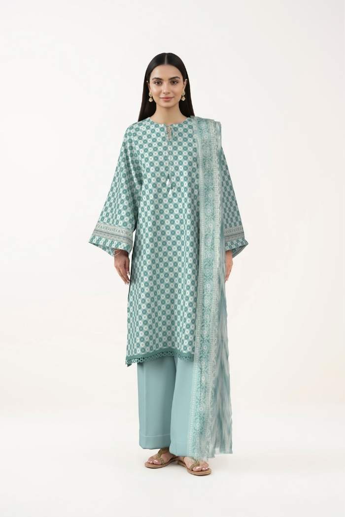Sapphire | 3 Pcs Printed Lawn VOL 7 | 3PB-WS26CL7-69