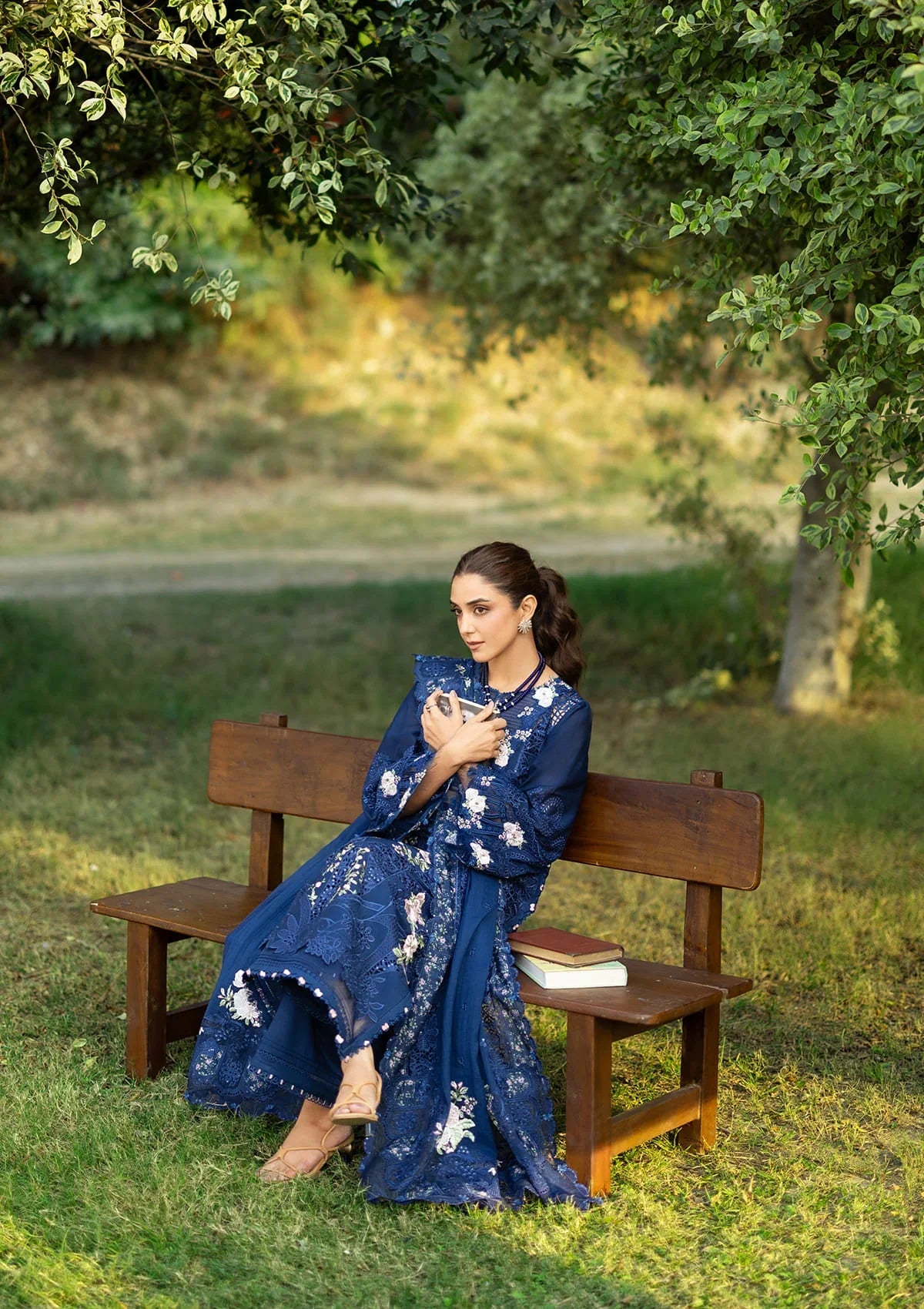 Elaf | Luxary Lawn | Blue Belle