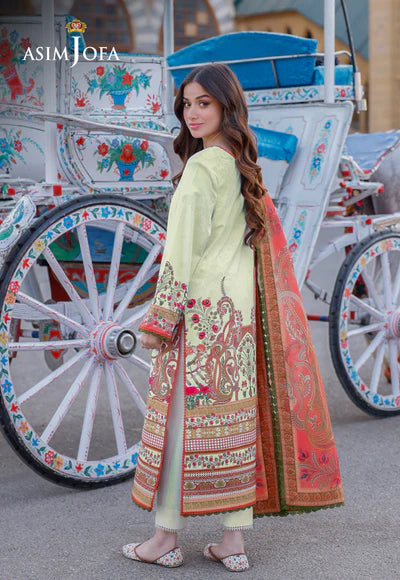 Asim Jofa | PRINTED ARABIC LAWN | AJPL-06