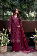 NAQSH | CHIKANKARI FESTIVE EDIT 26' | TWINLIGHT ORCHID