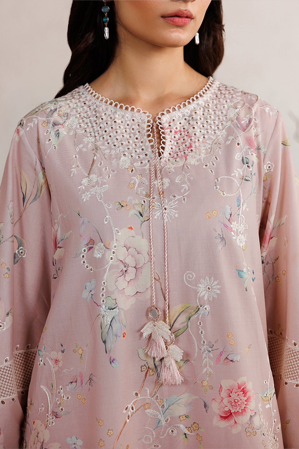 Iznik | Festive Embroidered Lawn | IBE-12
