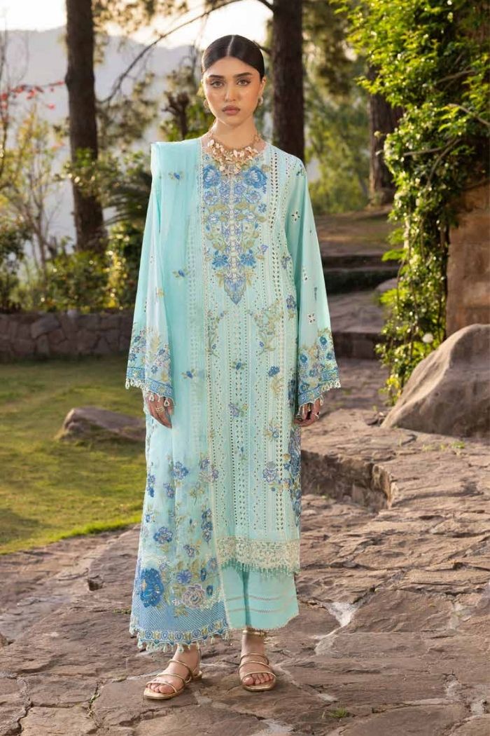 Muscari | Luxury Chikankari lawn | MCLC-74