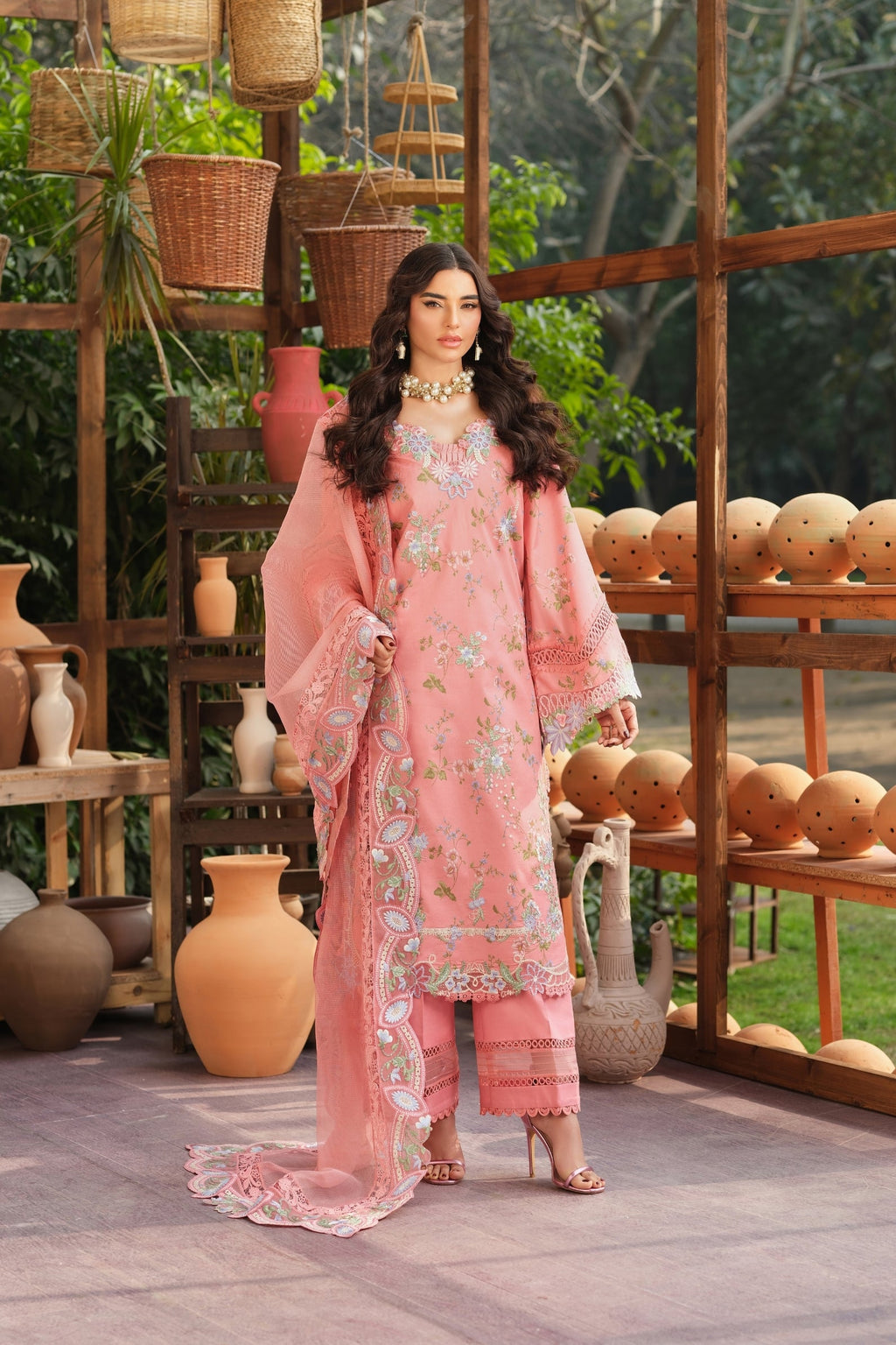Maryam Hussain | Luxury Lawn '26 | Dimple