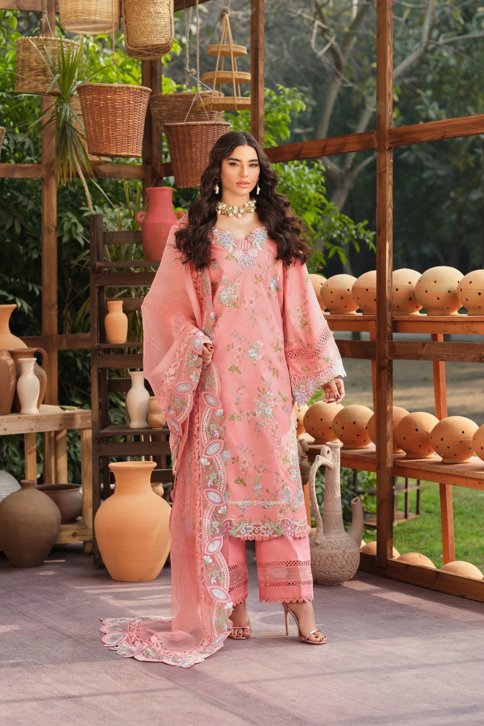 Maryam Hussain | Luxury Lawn '26 | Dimple