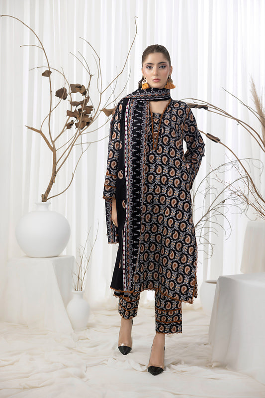 REGALIA | Salina Printed Khaddar | SSPKV1-9