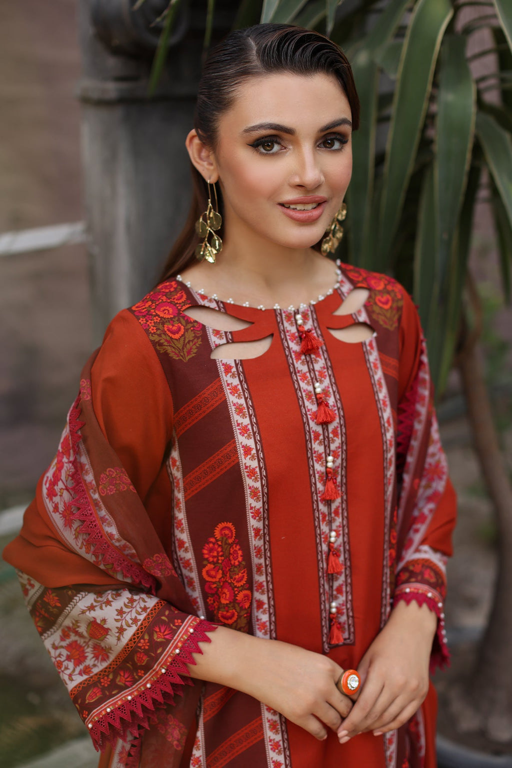 Charizma | C- Prints 3-PC Unstitched Lawn | CP6-09
