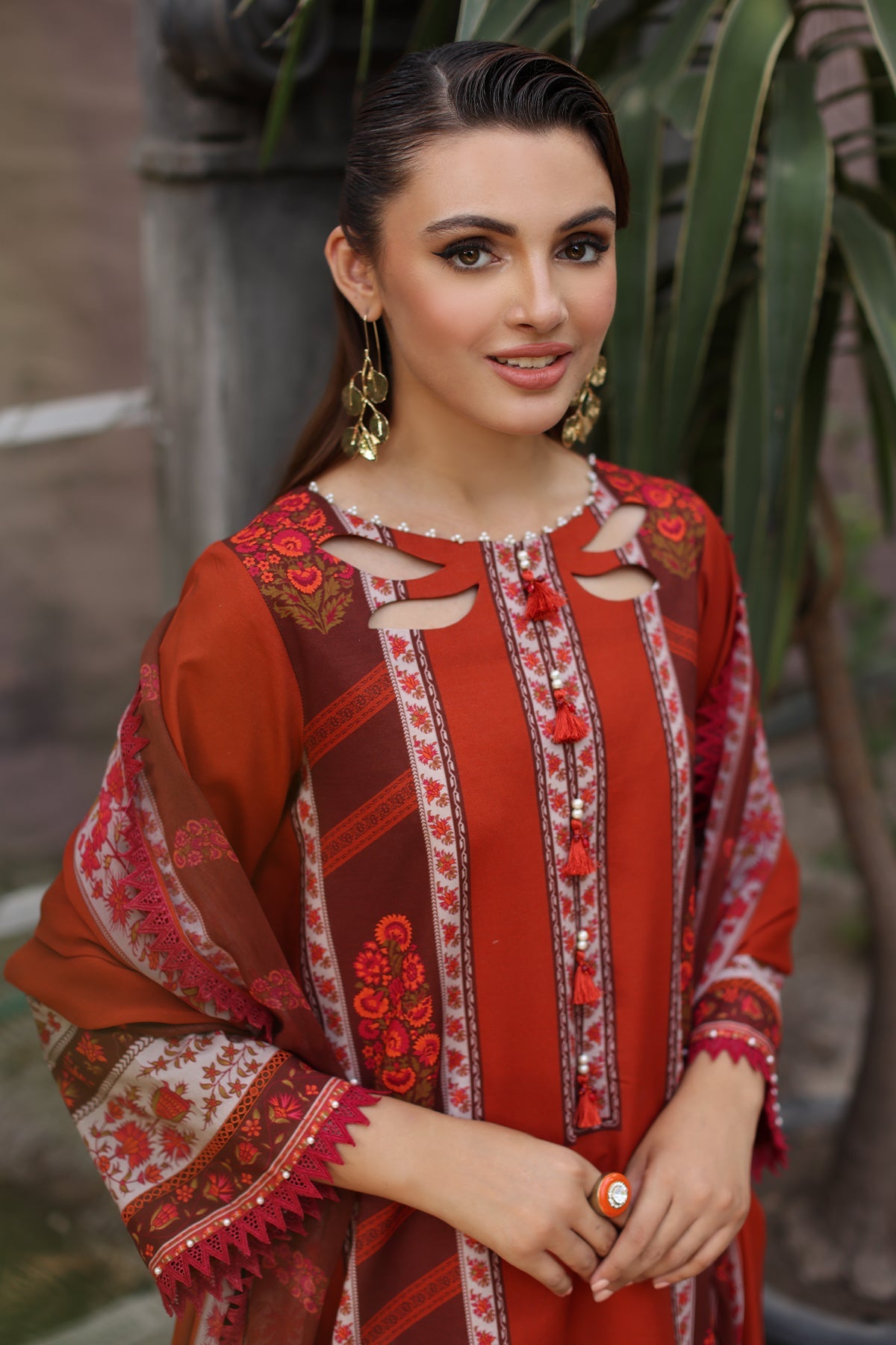 Charizma | C- Prints 3-PC Unstitched Lawn | CP6-09