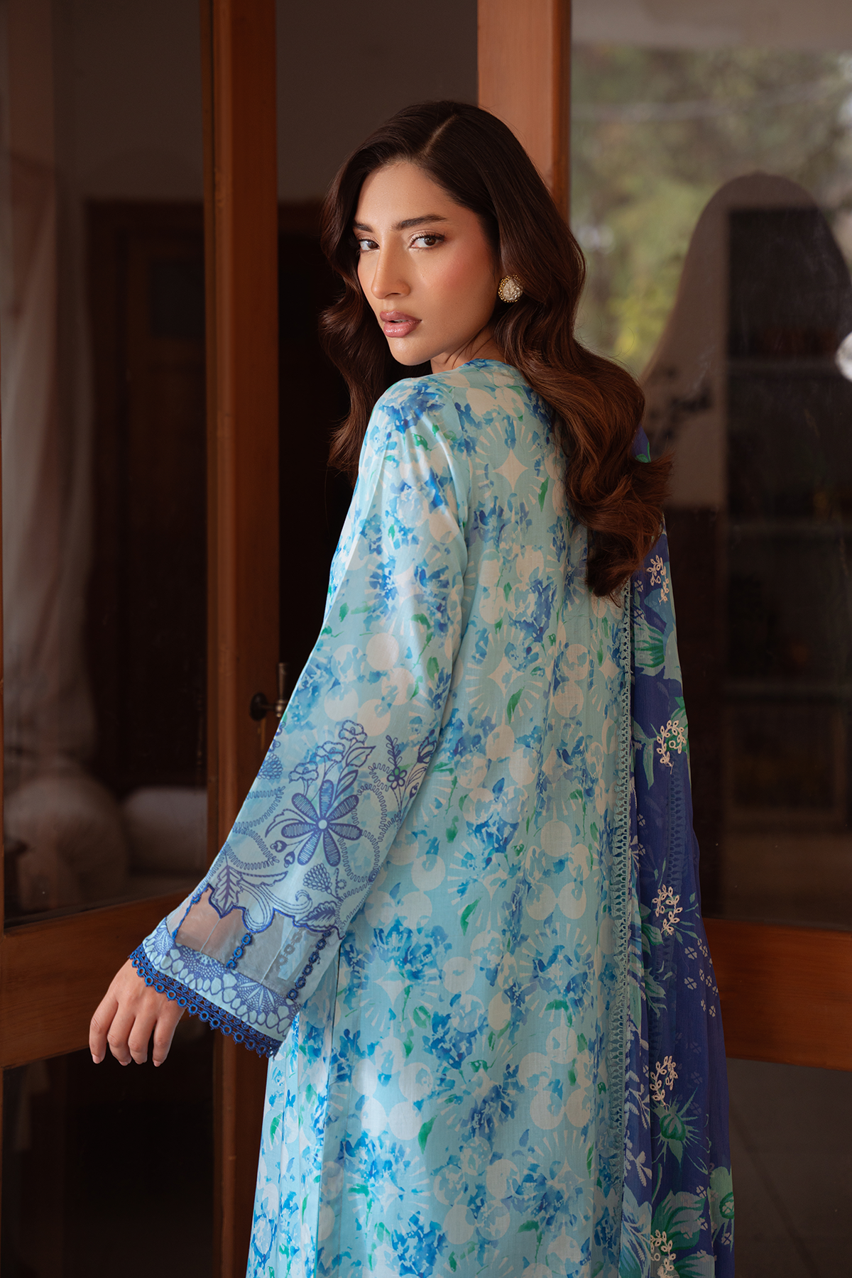 Daria | Ramdan Edit 2 - Embroidered Lawn Suit | DA-35