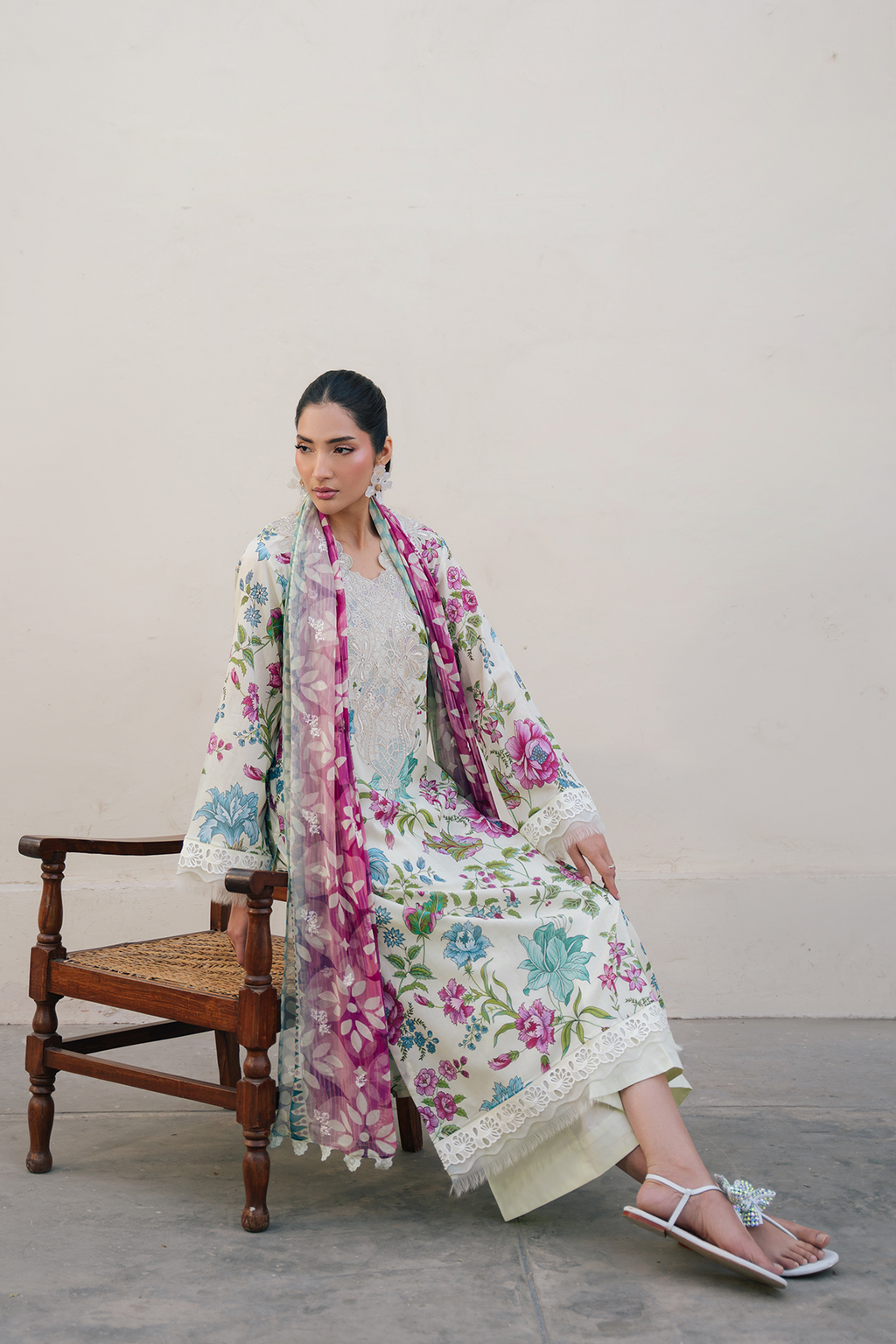Daria | Ramdan Edit 2 - Embroidered Lawn Suit | DA-38