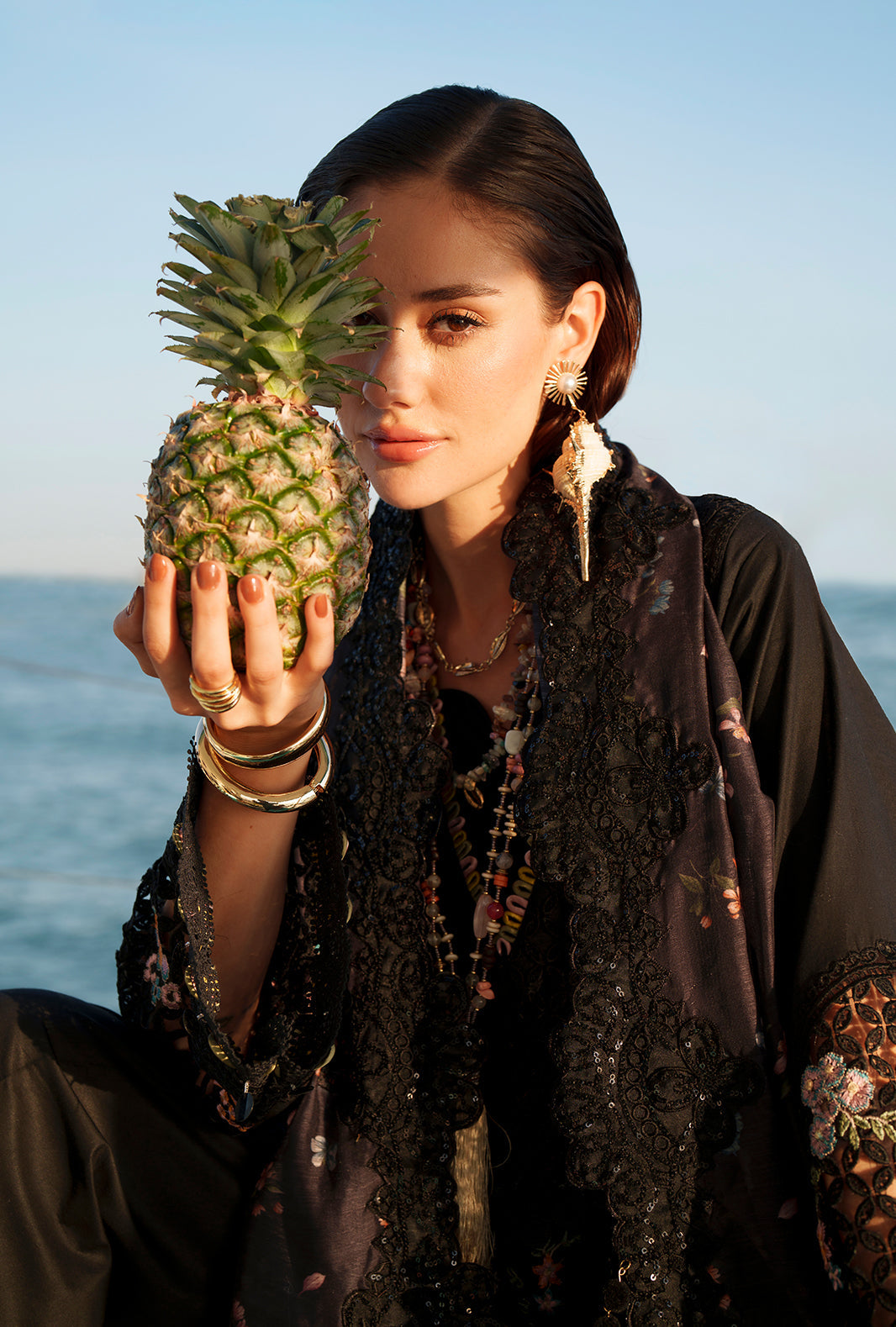 AJR Couture | Evara Luxury Lawn | Riela