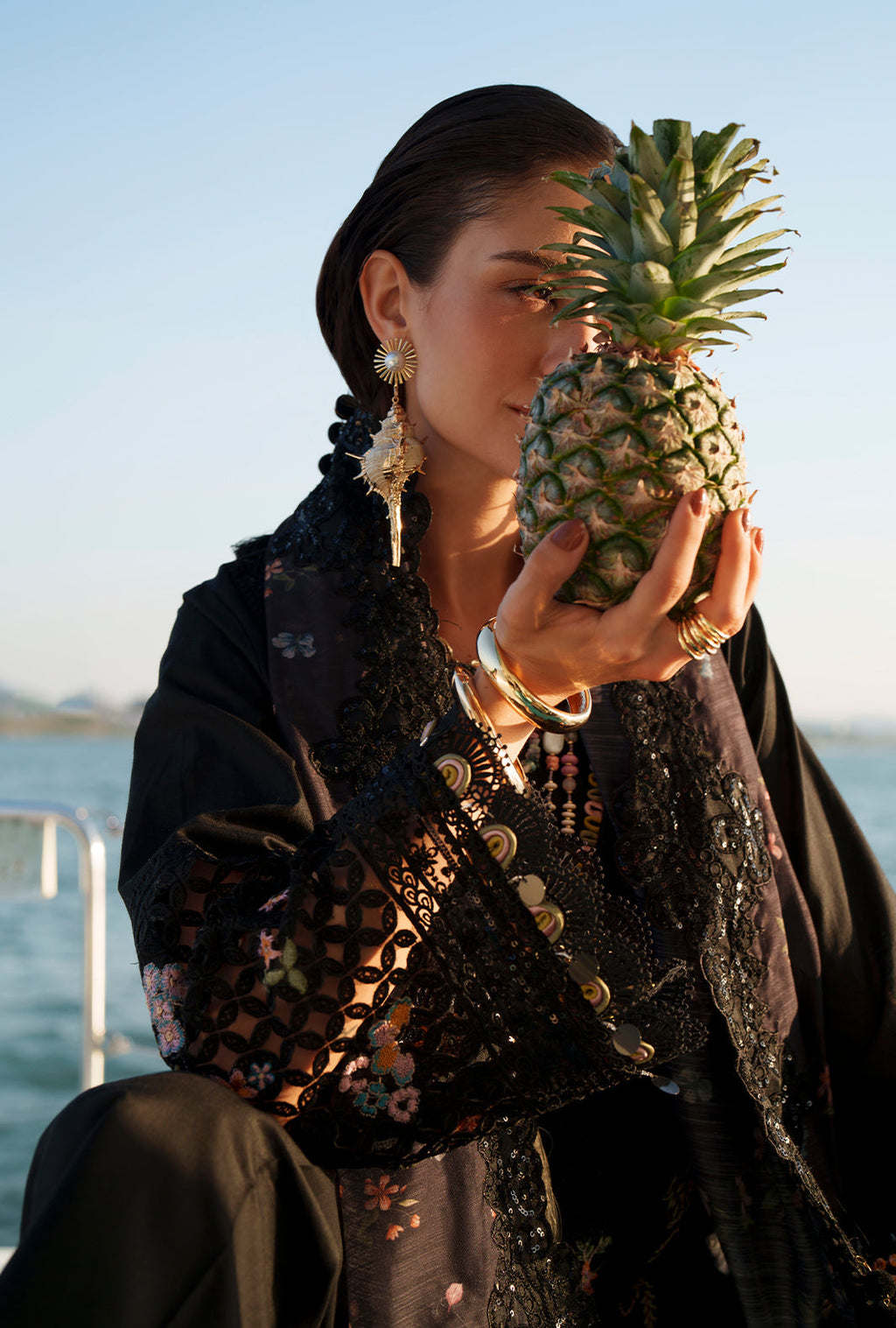 AJR Couture | Evara Luxury Lawn | Riela