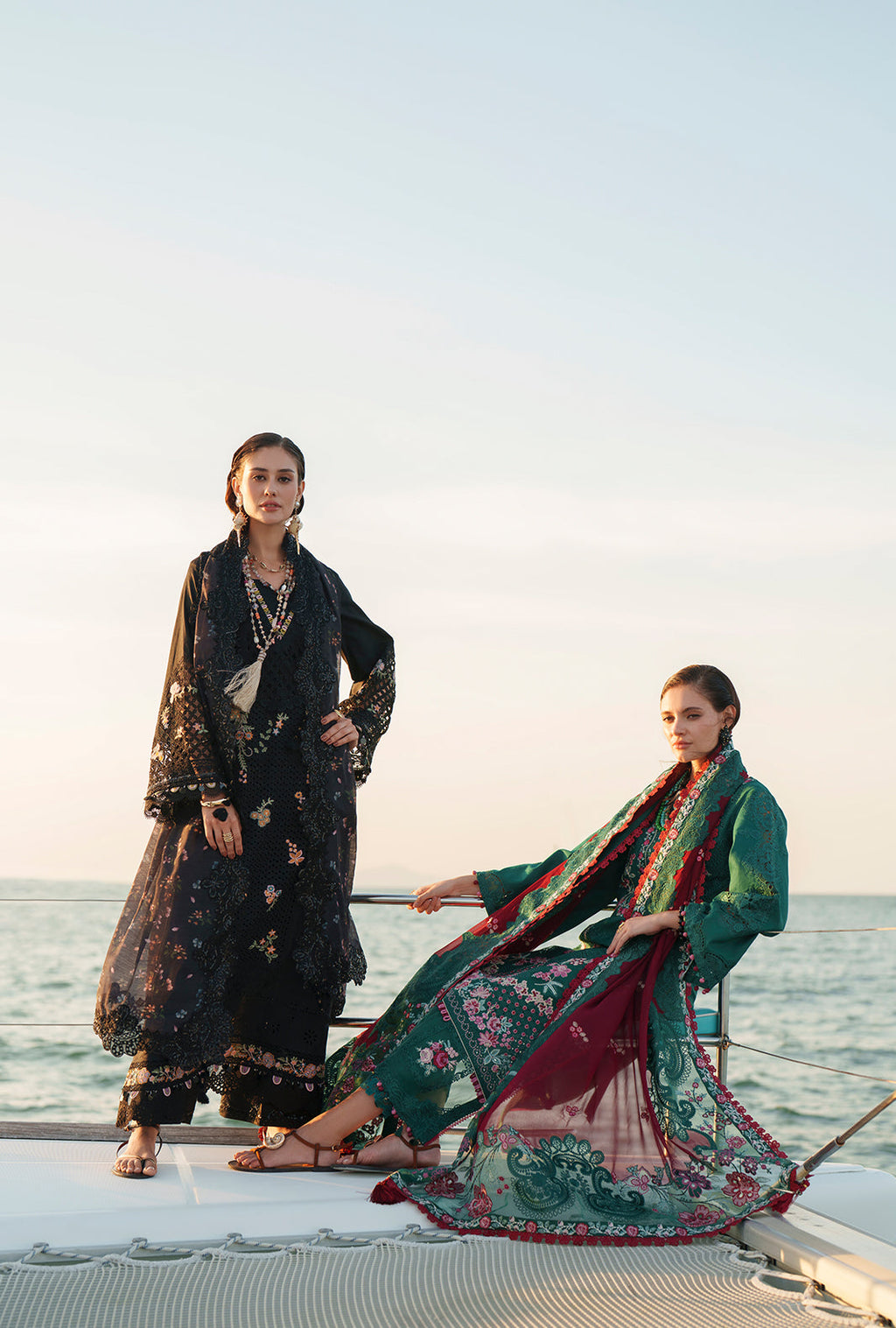 AJR Couture | Evara Luxury Lawn | Riela