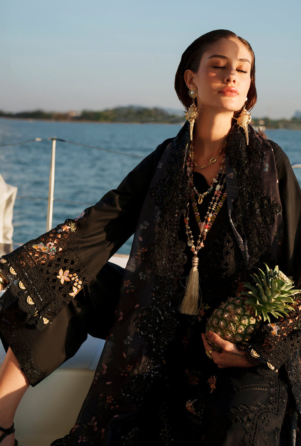 AJR Couture | Evara Luxury Lawn | Riela