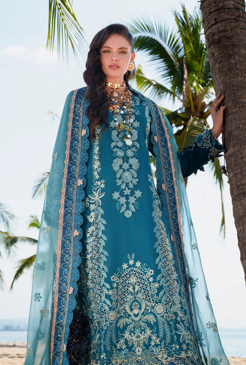 AJR Couture | Evara Luxury Lawn | Maela