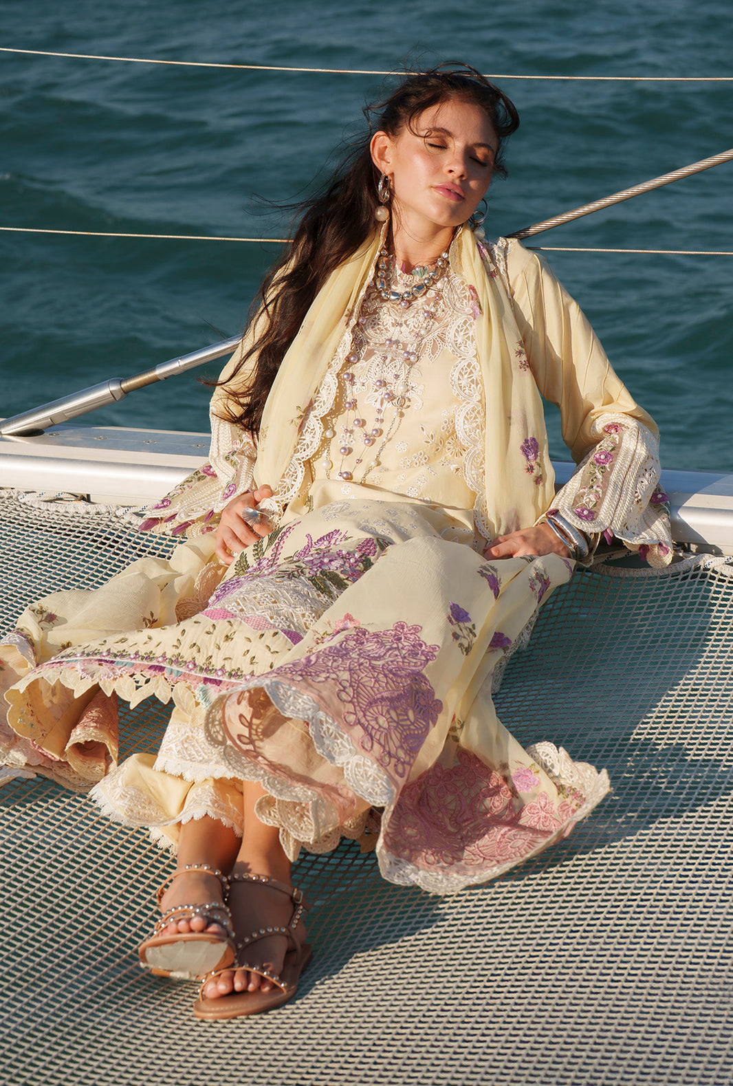 AJR Couture | Evara Luxury Lawn | Faria