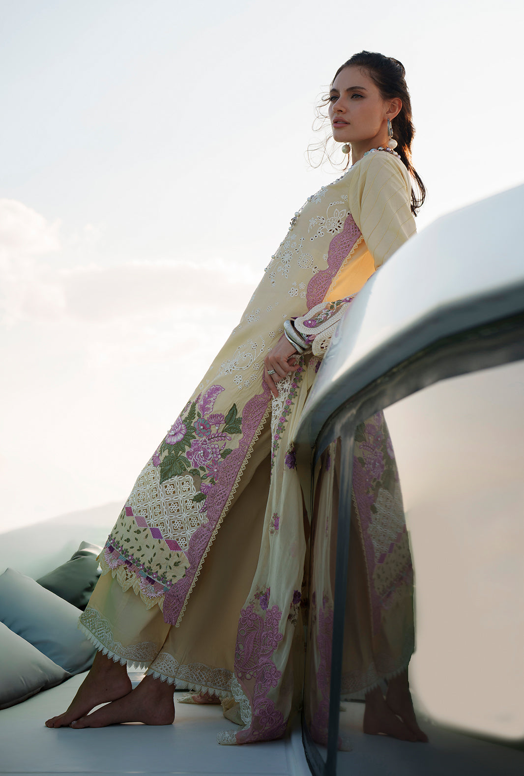AJR Couture | Evara Luxury Lawn | Faria