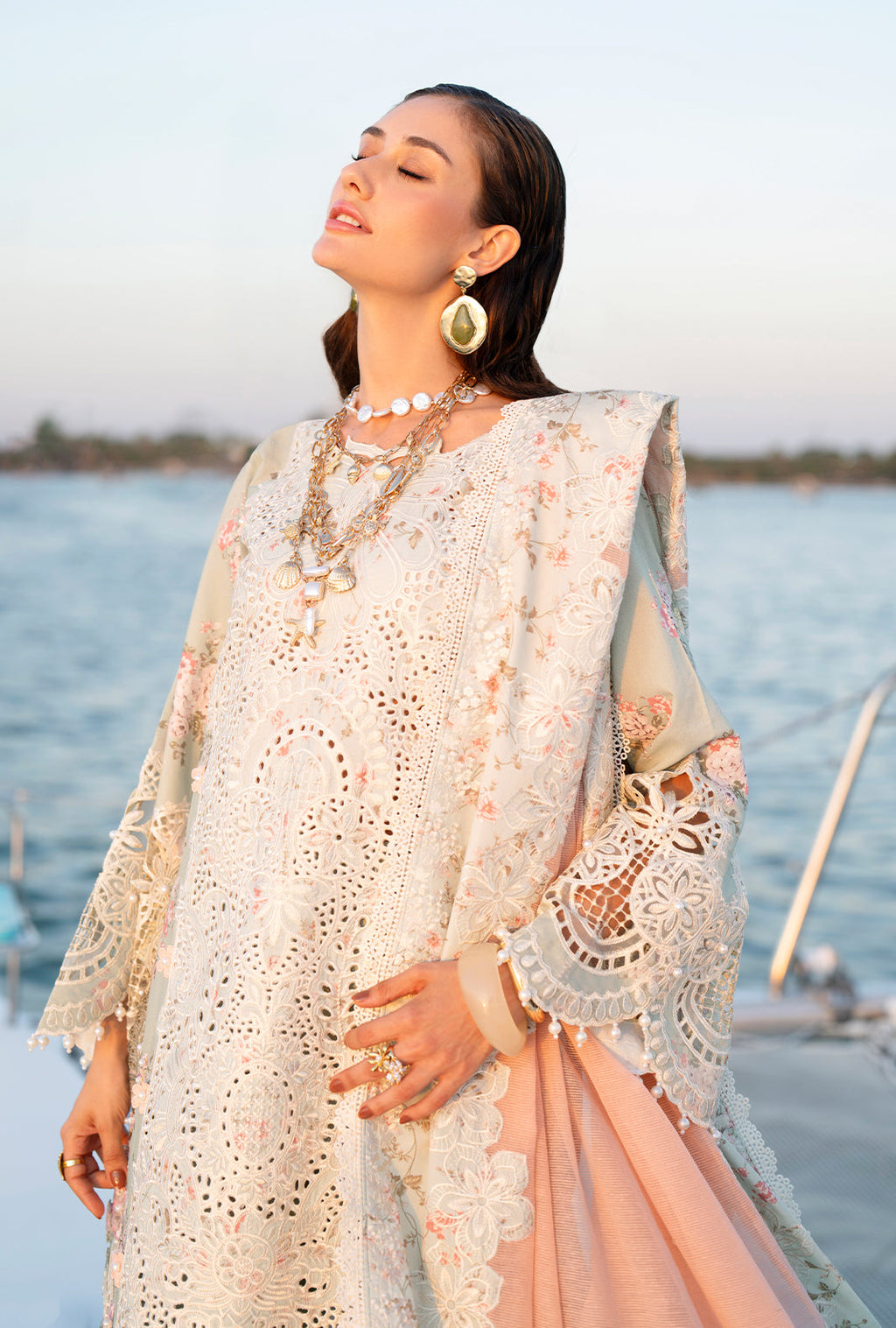 AJR Couture | Evara Luxury Lawn | Fyna