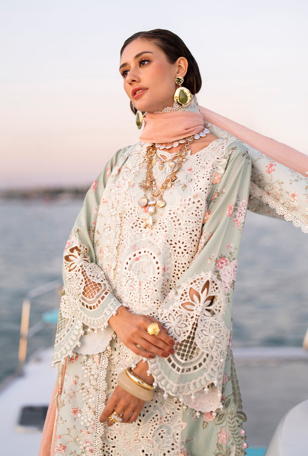 AJR Couture | Evara Luxury Lawn | Fyna