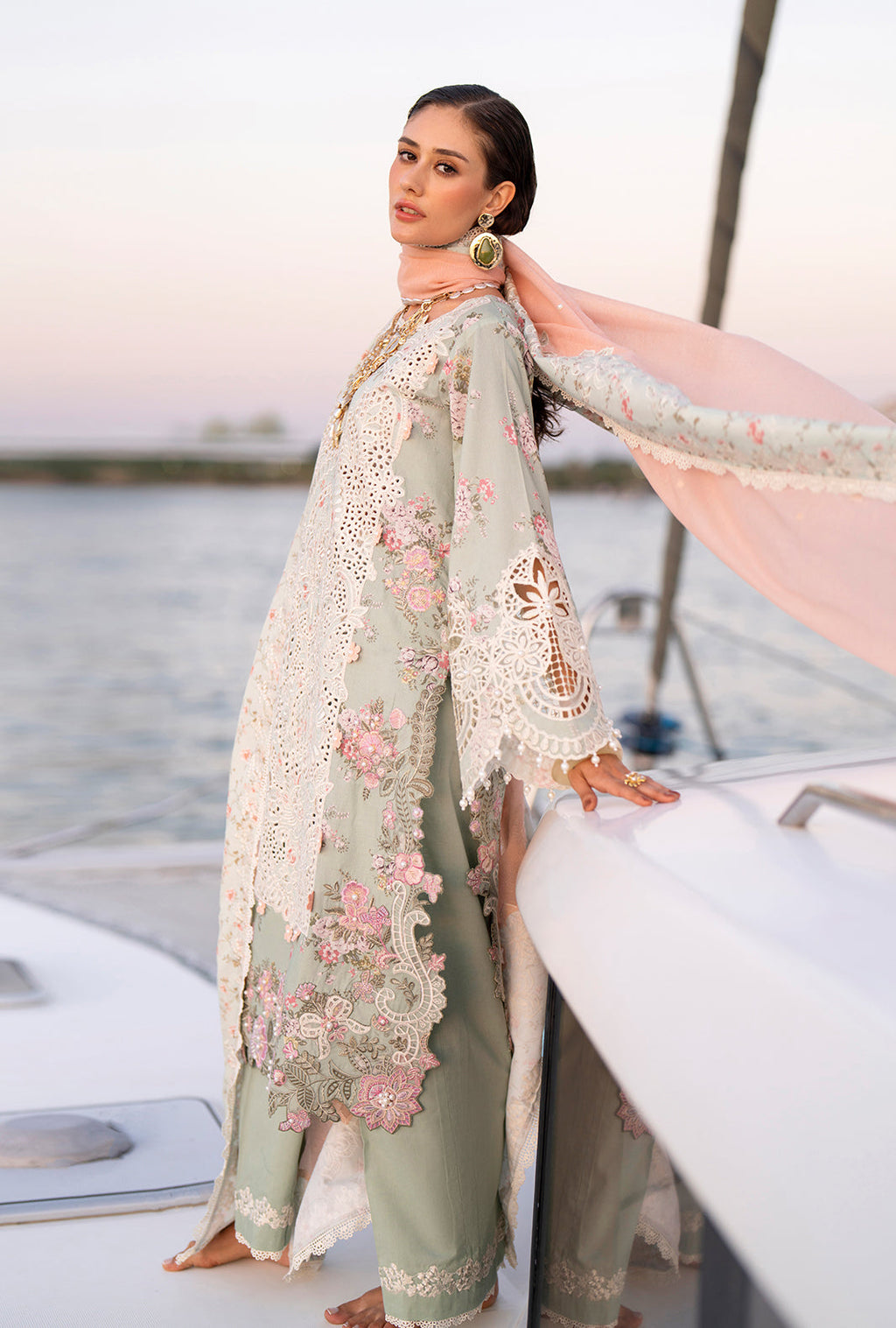 AJR Couture | Evara Luxury Lawn | Fyna