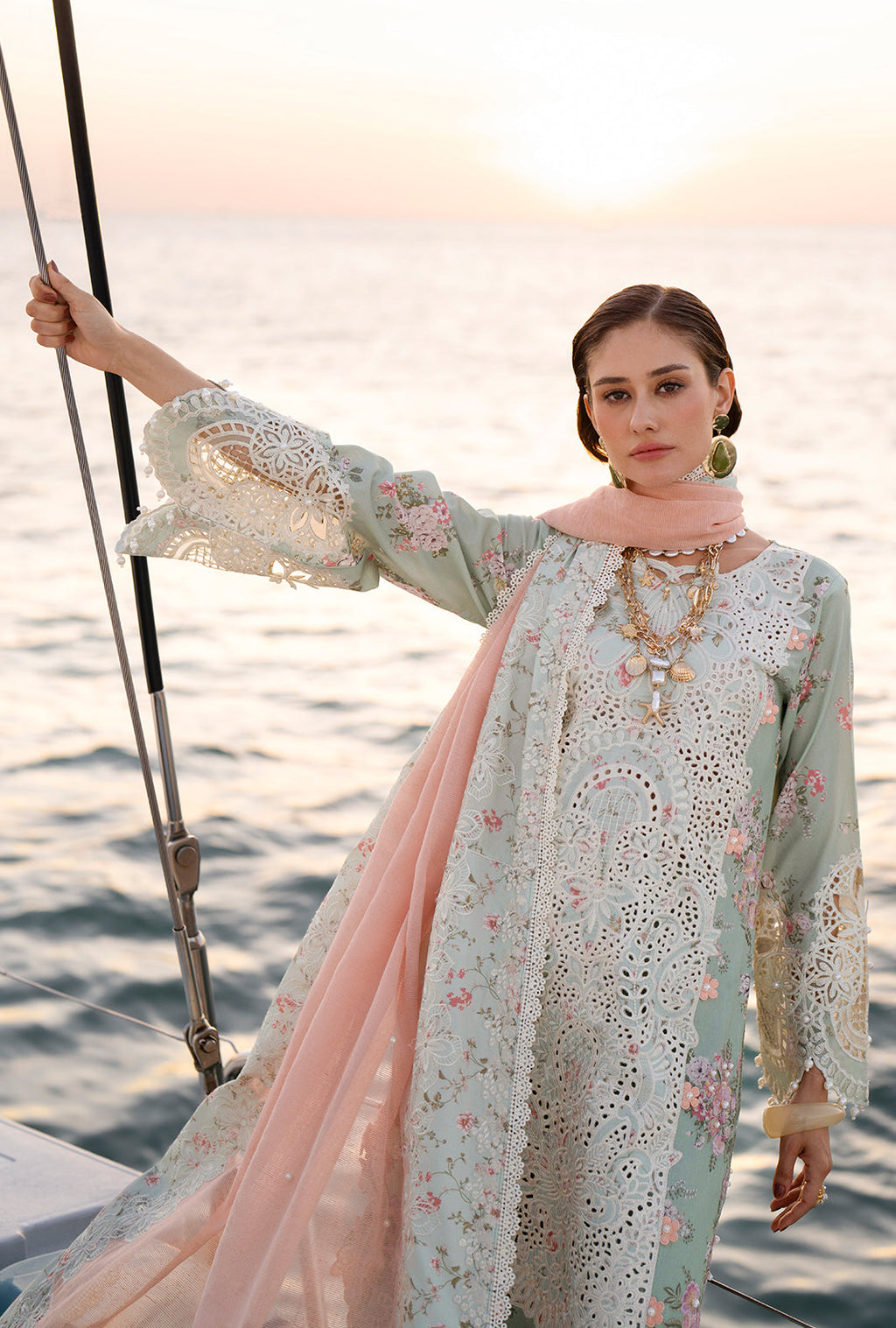 AJR Couture | Evara Luxury Lawn | Fyna