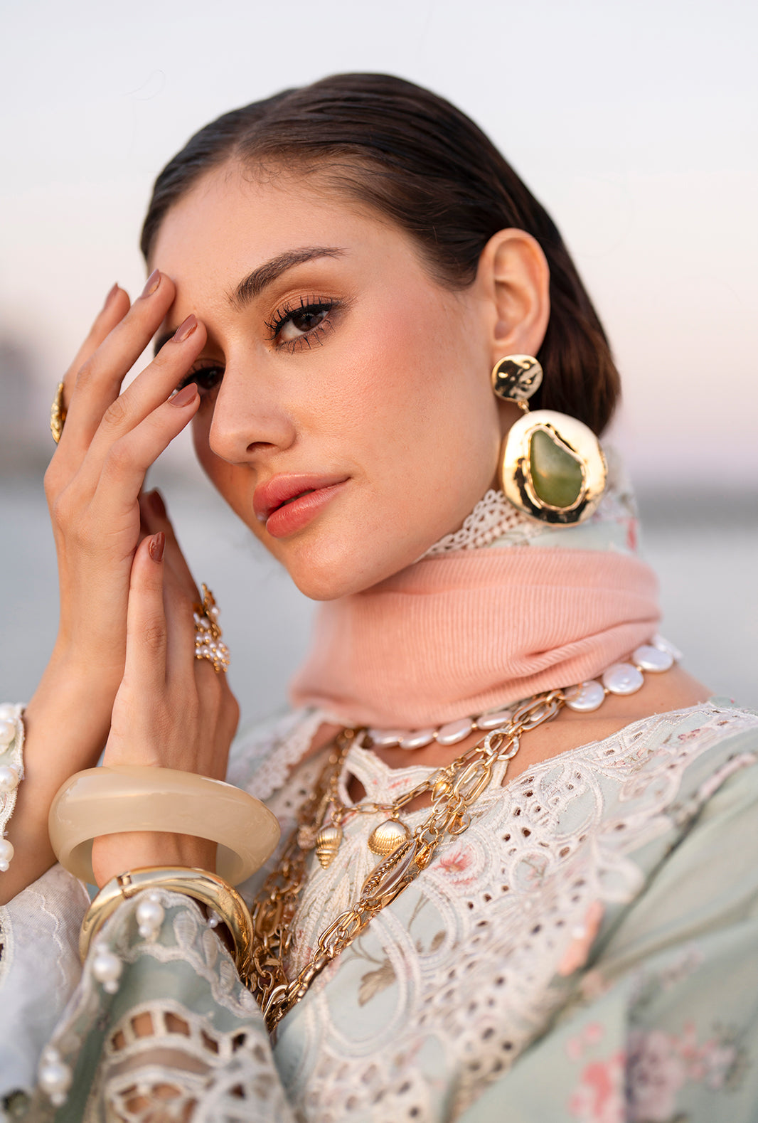 AJR Couture | Evara Luxury Lawn | Fyna