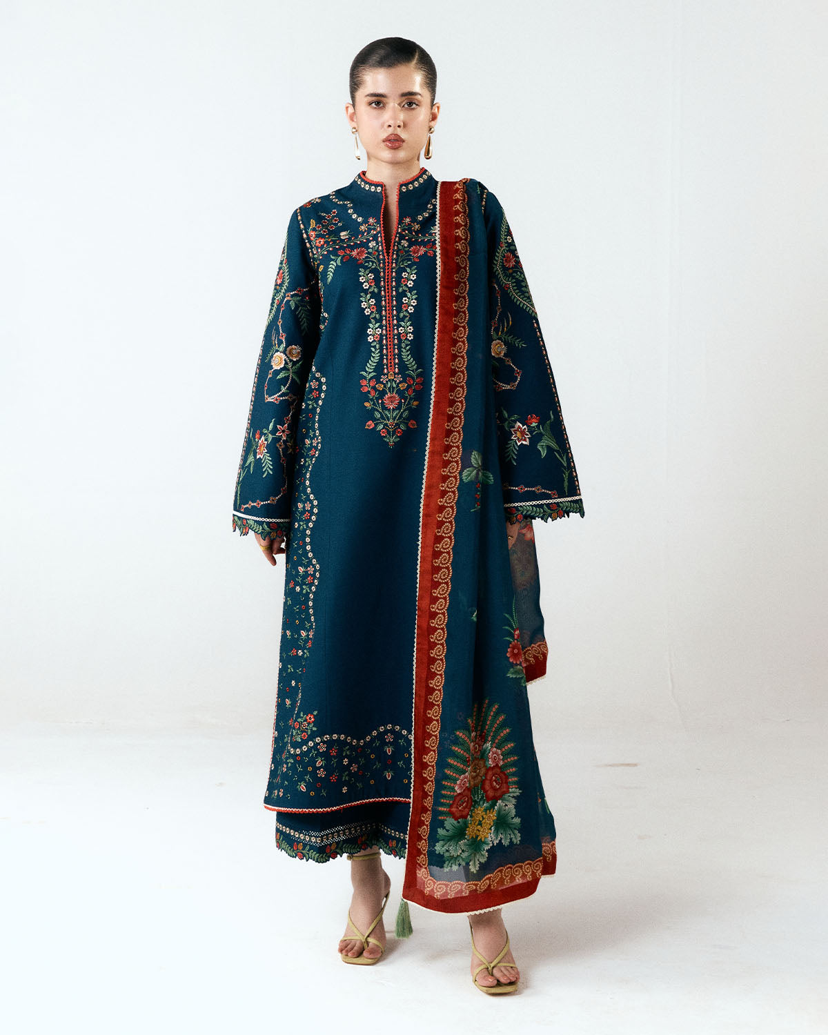 Jugnu | SS26 Edit 3 - Embroidered Lawn | Agna