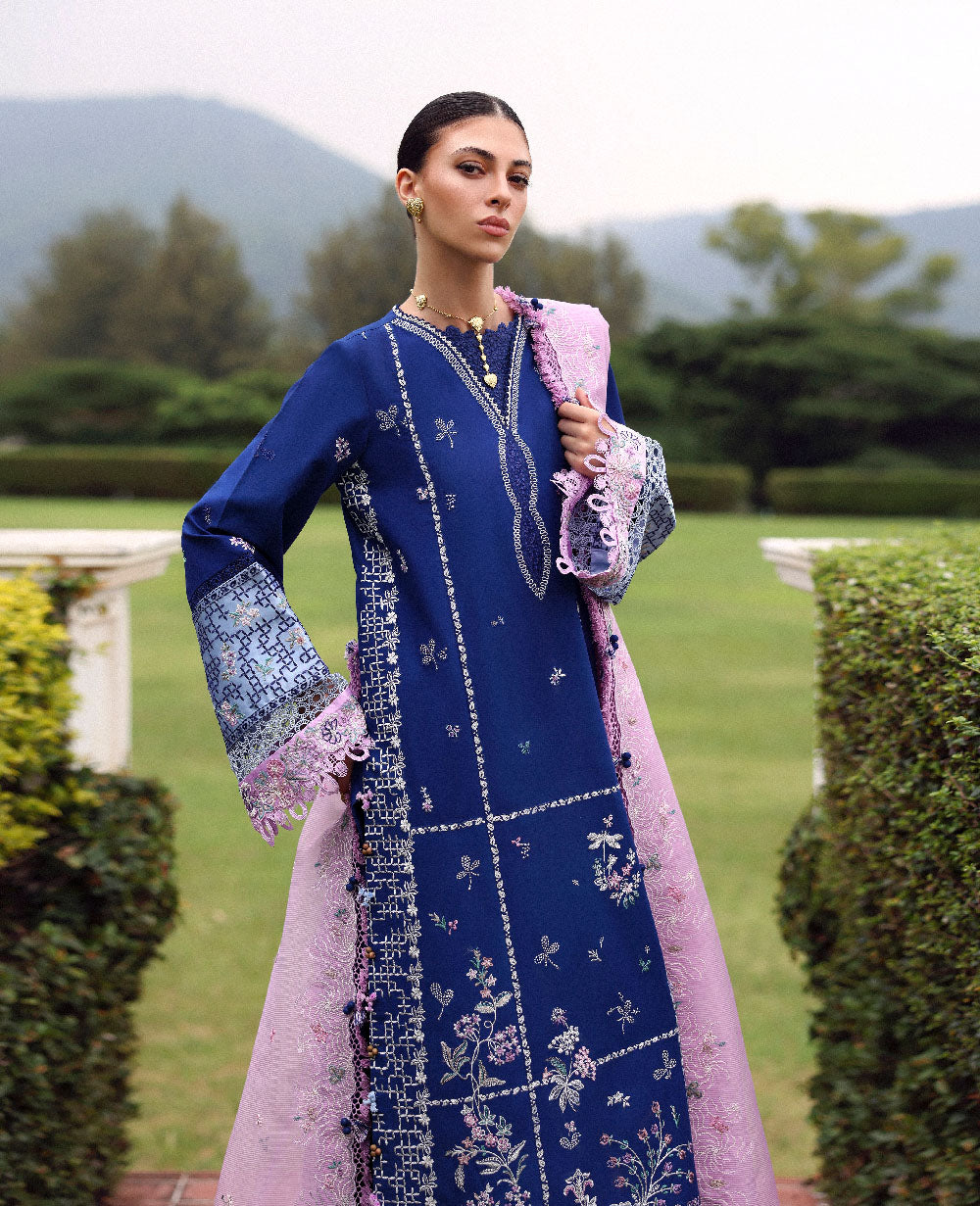 Republic | Lilas Luxury Unstitched Lawn '26 | Aria