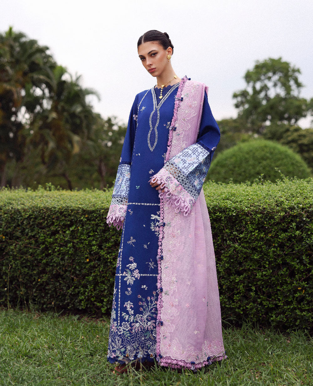 Republic | Lilas Luxury Unstitched Lawn '26 | Aria