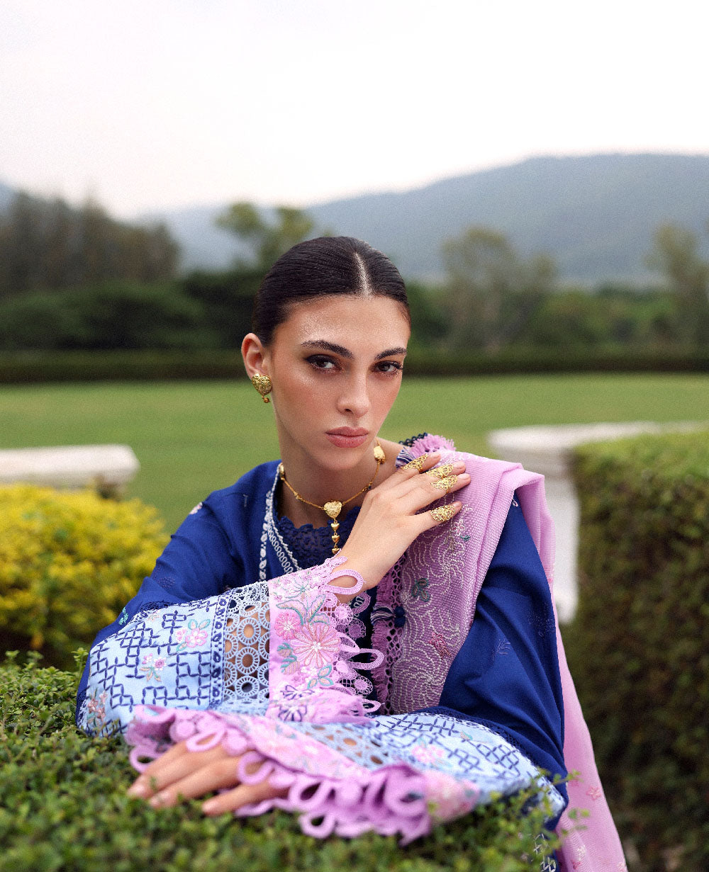 Republic | Lilas Luxury Unstitched Lawn '26 | Aria