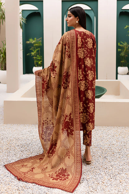 3 PIECE - PREMIUM PRINTED KHADDAR - 9316
