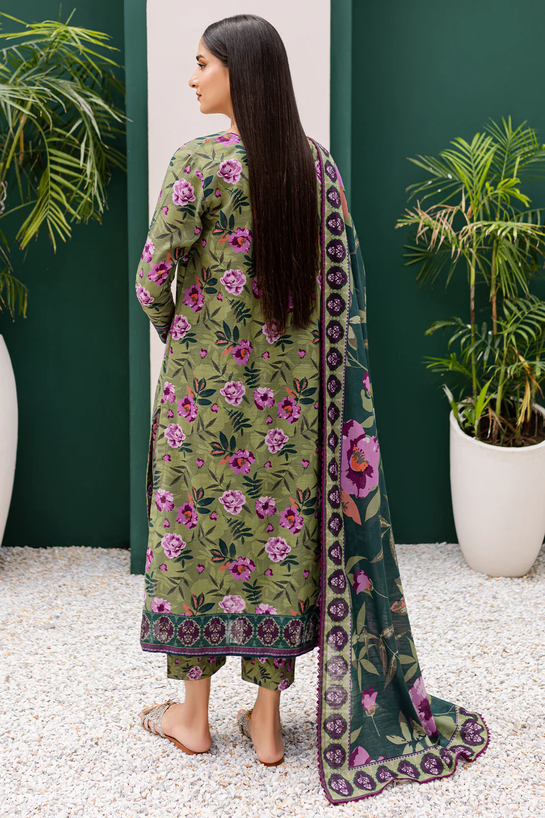 3 PIECE - PREMIUM PRINTED KHADDAR - 9317
