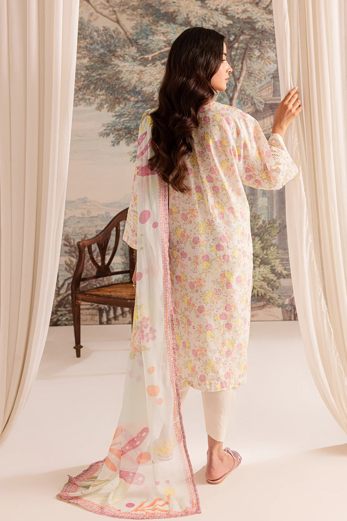 Rashid Textile | Bayri Embroidered Lawn | 9080
