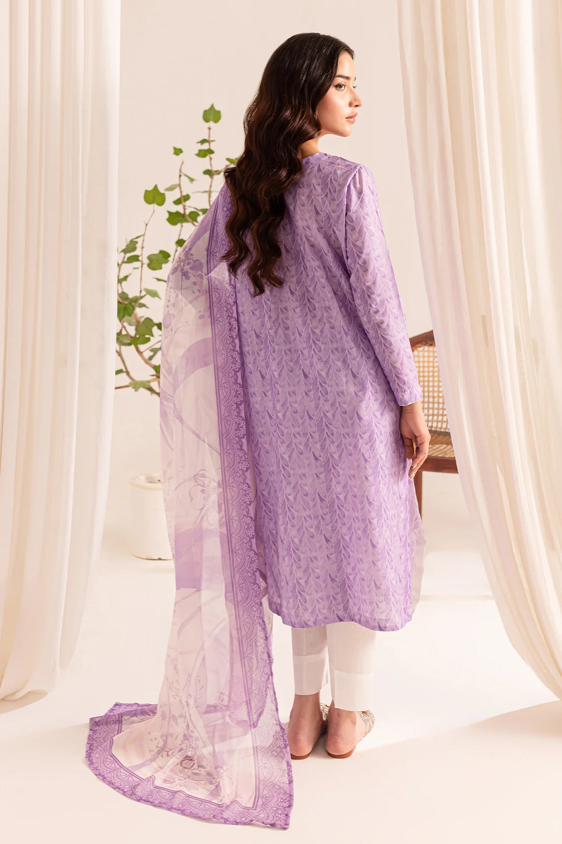 Rashid Textile | Bayri Embroidered Lawn | 9074