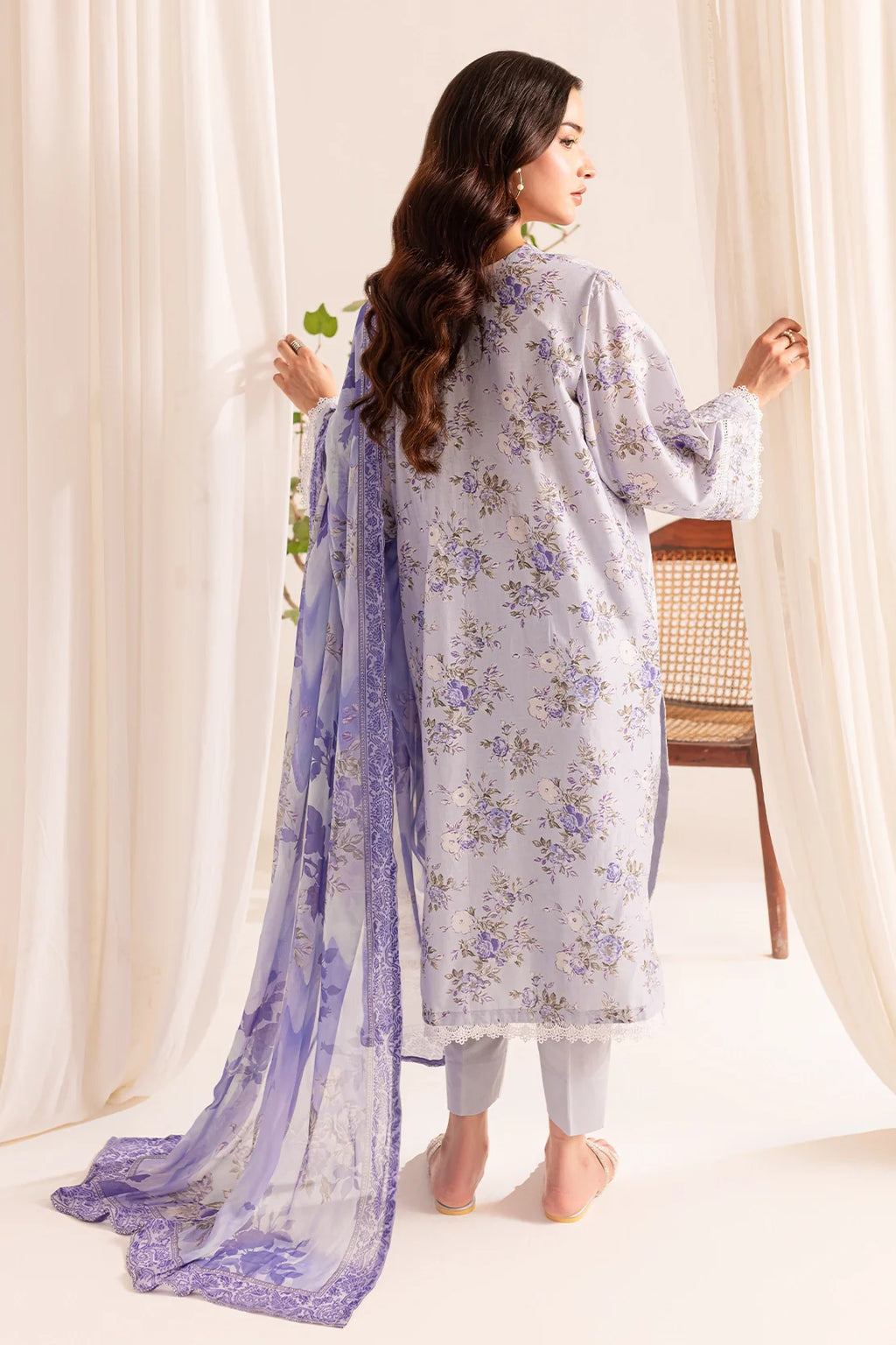 Rashid Textile | Bayri Embroidered Lawn | 9075
