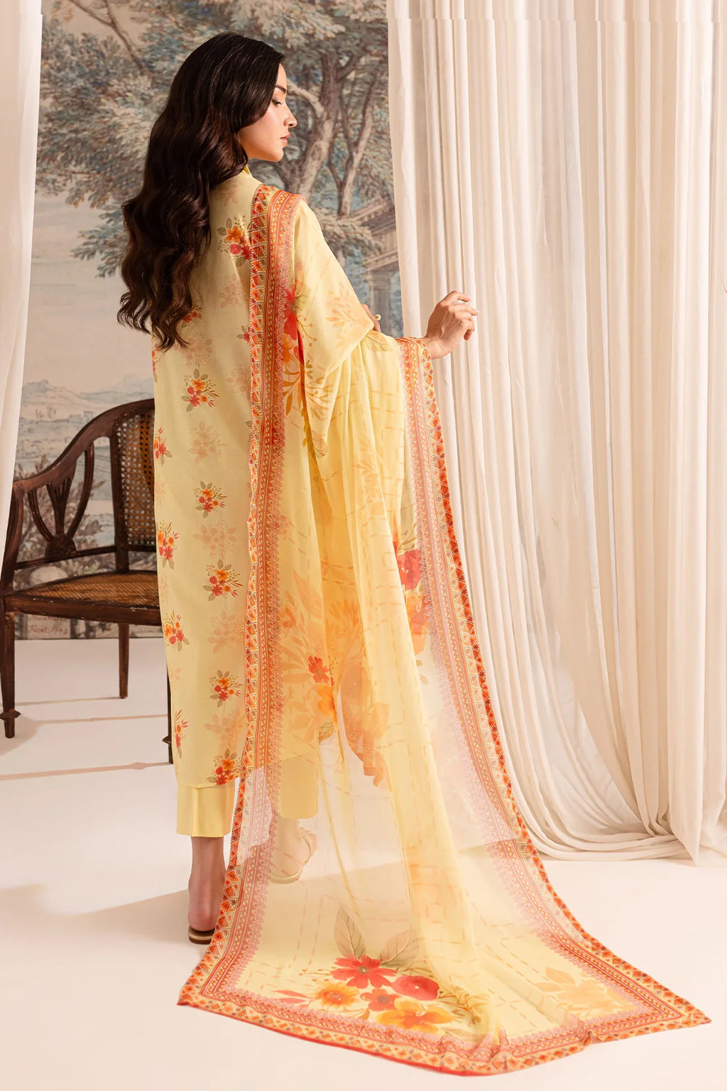 Rashid Textile | Bayri Embroidered Lawn | 9076