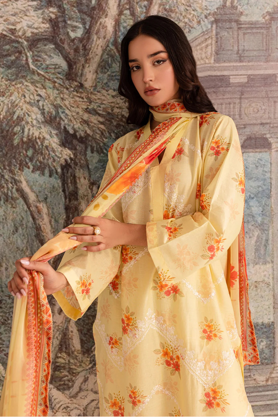 Rashid Textile | Bayri Embroidered Lawn | 9076