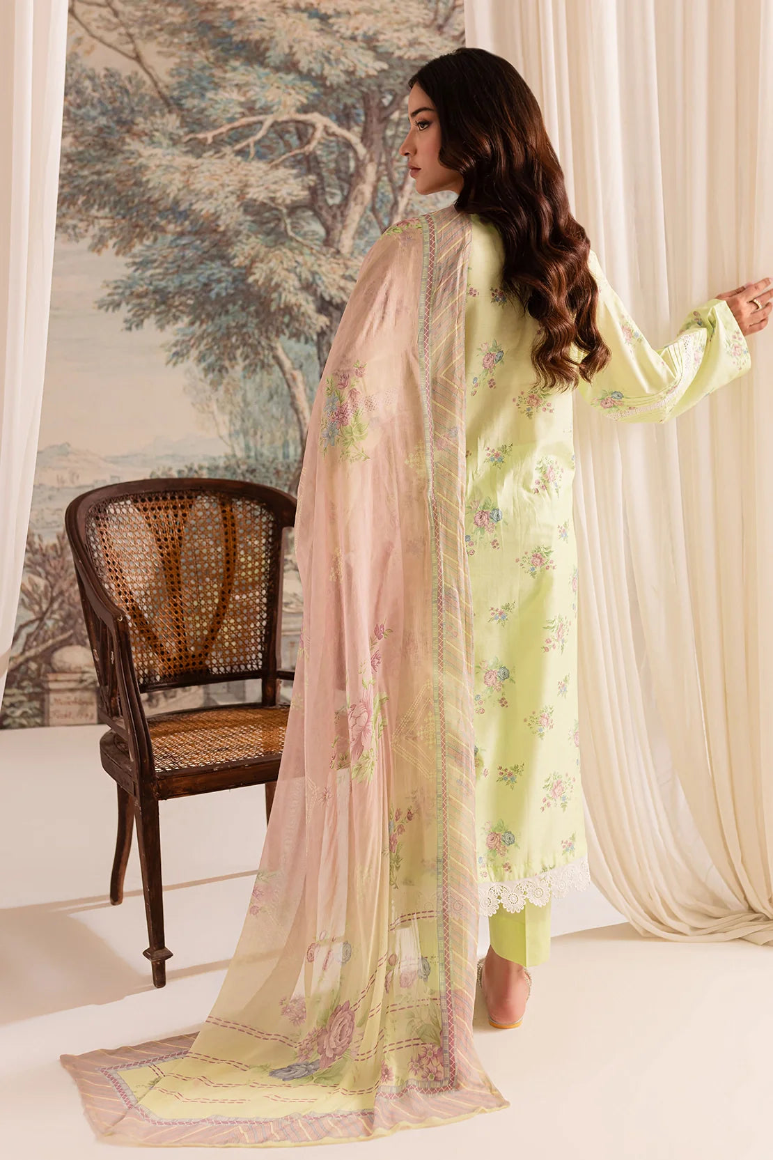 Rashid Textile | Bayri Embroidered Lawn | 9077