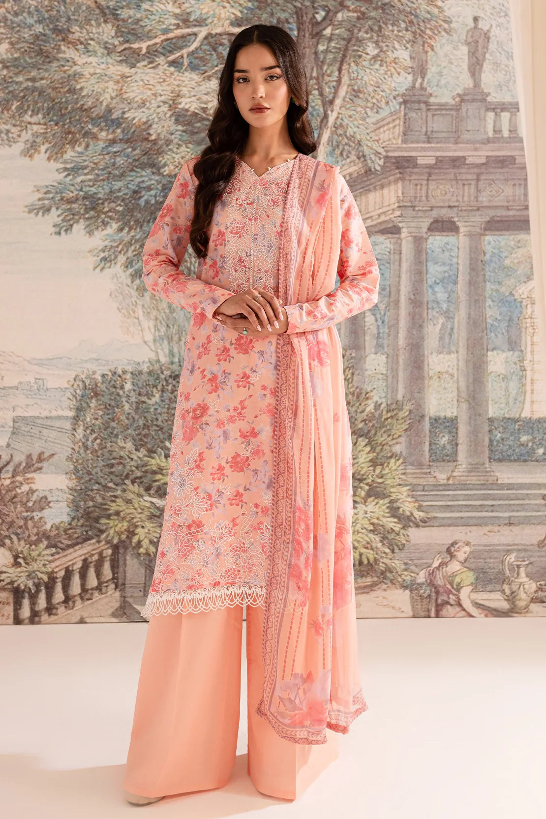 Rashid Textile | Bayri Embroidered Lawn | 9078