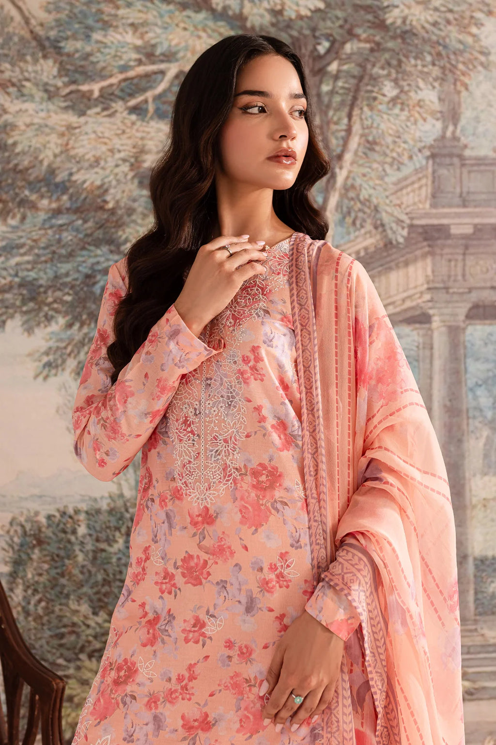 Rashid Textile | Bayri Embroidered Lawn | 9078