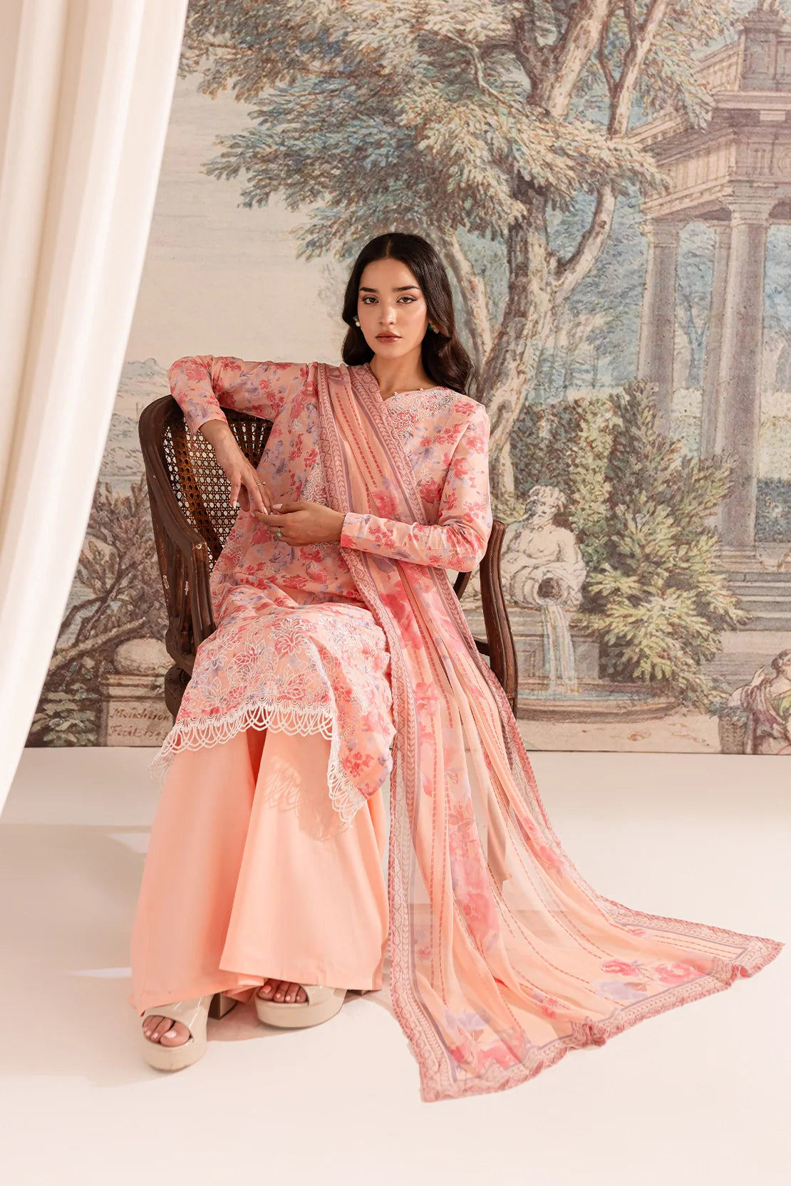 Rashid Textile | Bayri Embroidered Lawn | 9078