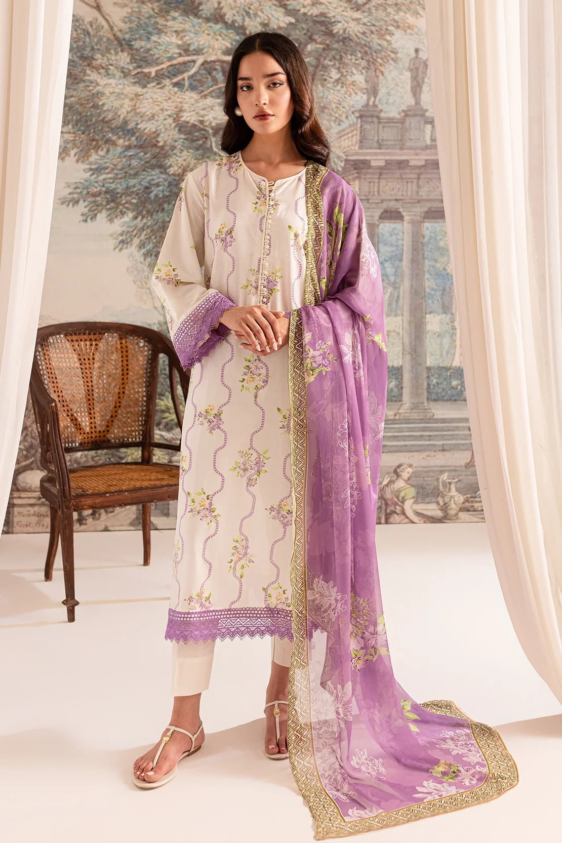 Rashid Textile | Bayri Embroidered Lawn | 9079