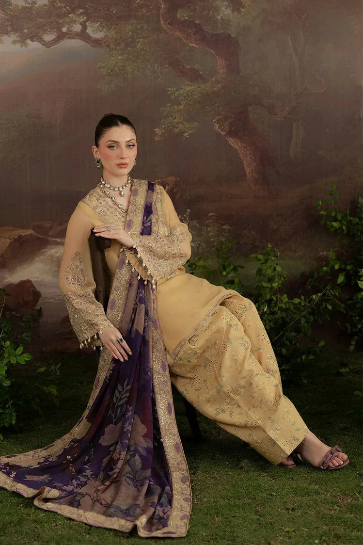 Nureh | Amaya Embroidered & Printed Chiffon Vol 2 | AM-14
