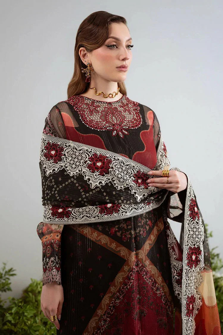 Nureh | Amaya Embroidered & Printed Chiffon Vol 3 | AM-22