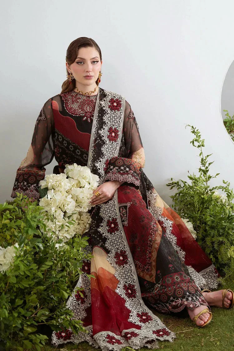 Nureh | Amaya Embroidered & Printed Chiffon Vol 3 | AM-22