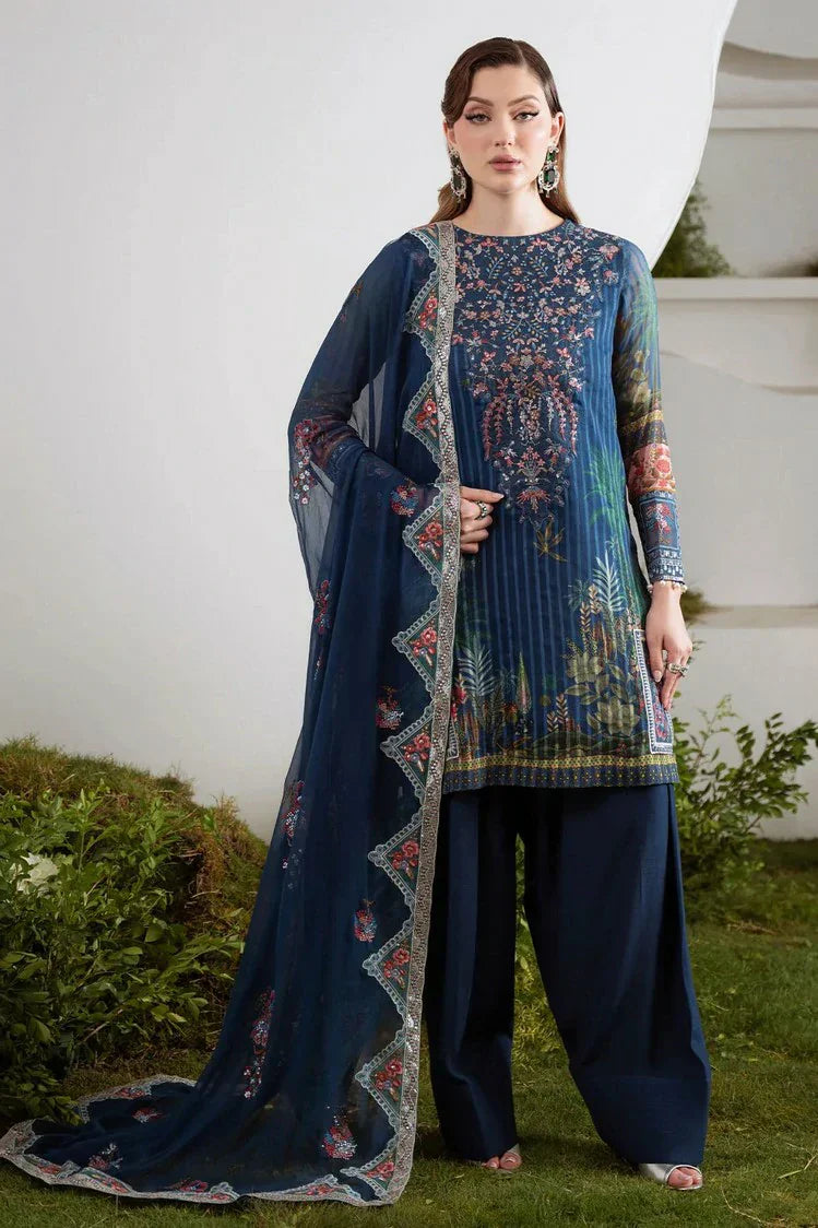 Nureh | Amaya Embroidered & Printed Chiffon Vol 3 | AM-23