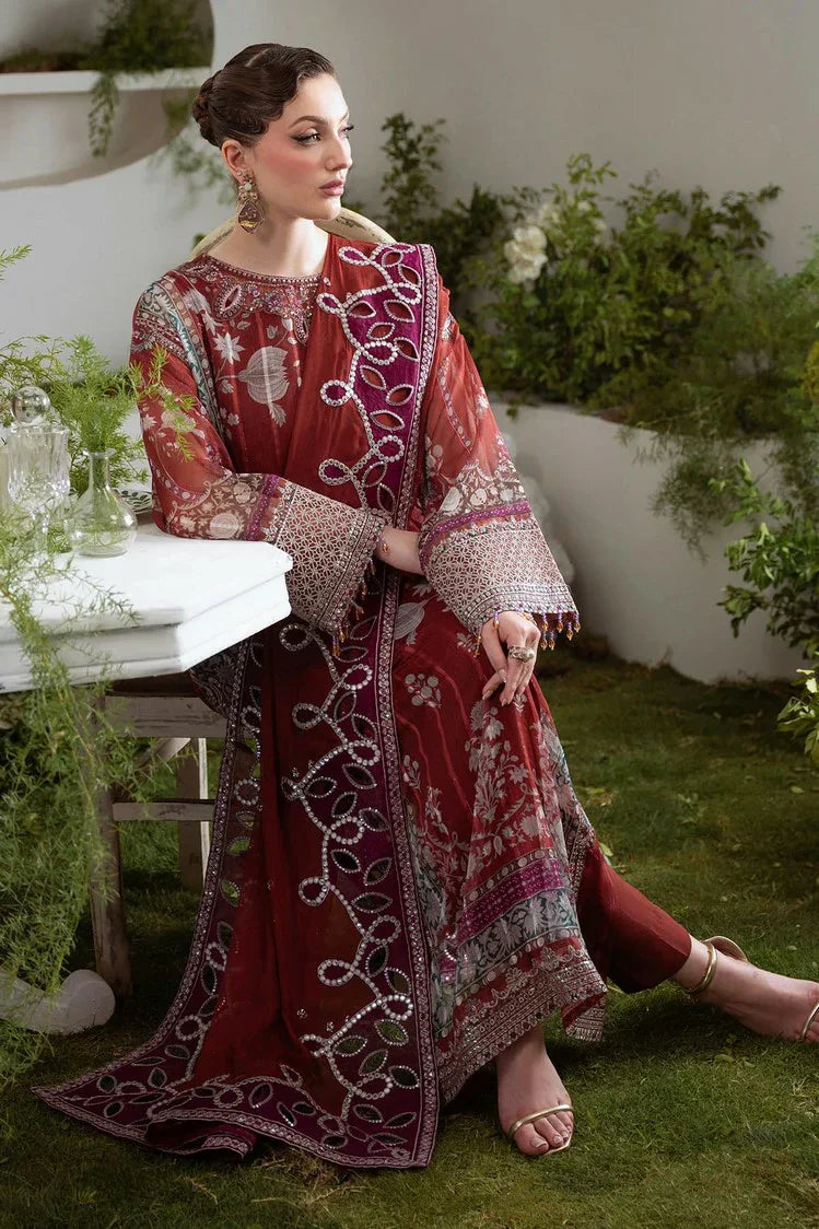 Nureh | Amaya Embroidered & Printed Chiffon Vol 3 |  AM-24