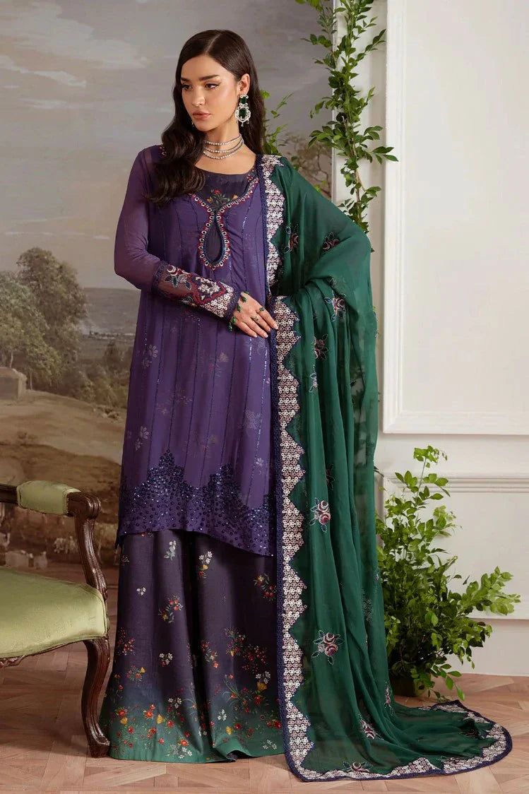 Nureh | Amaya Embroidered & Printed Chiffon Vol 4 | AM-29