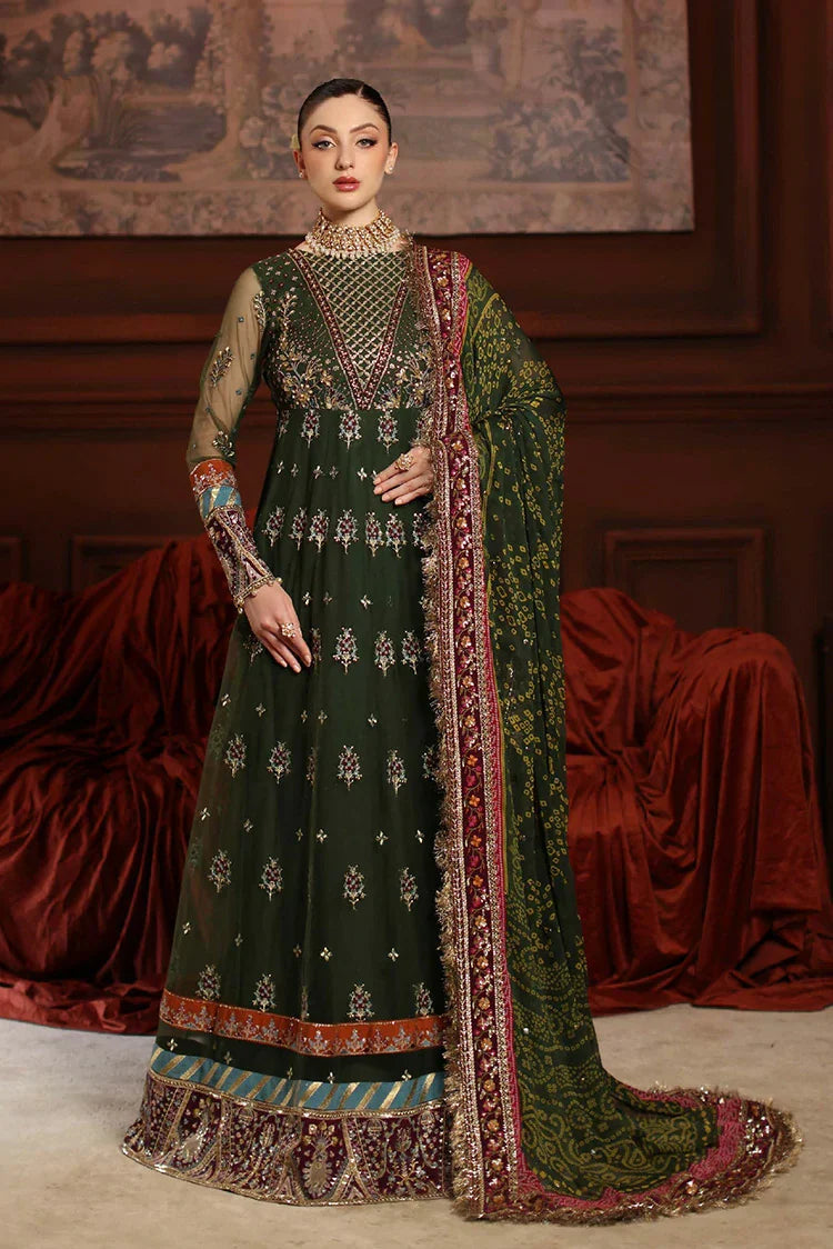 Nureh | Alfaaz Festive Embroidered & Embellished Chiffon Collection | NL-89